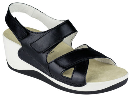 Basutės ortopedinės Berkemann, Ginette juodos