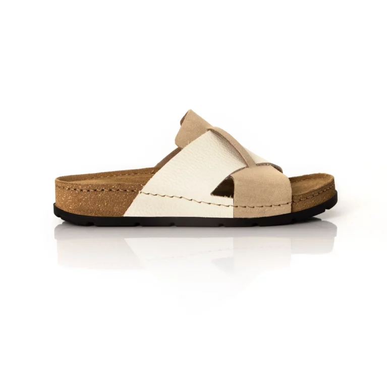 Ortopedinės šlepetės Batz, Marina mix beige
