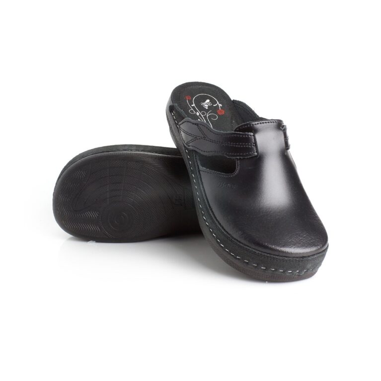 Ortopedinės klumpės su komforto vidpadžiu, Batz Flower juodos