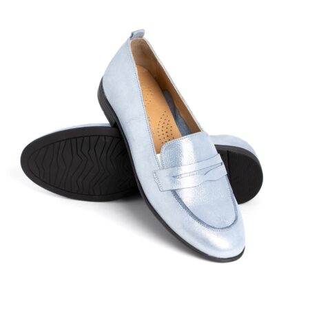 Komforto bateliai Batz, LONDON silver blue