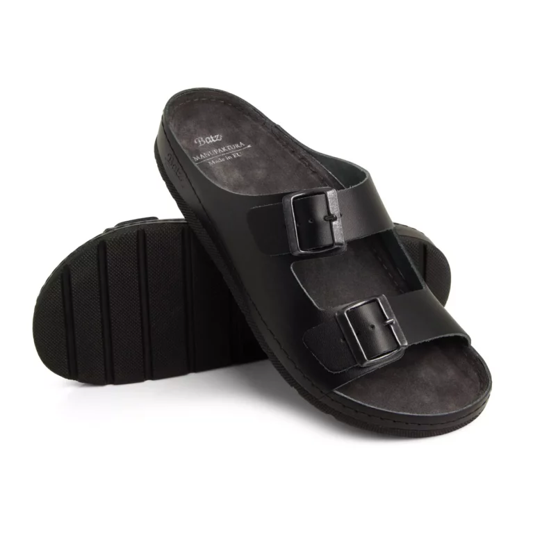 Ortopedinės šlepetės Jam/Jai juoda